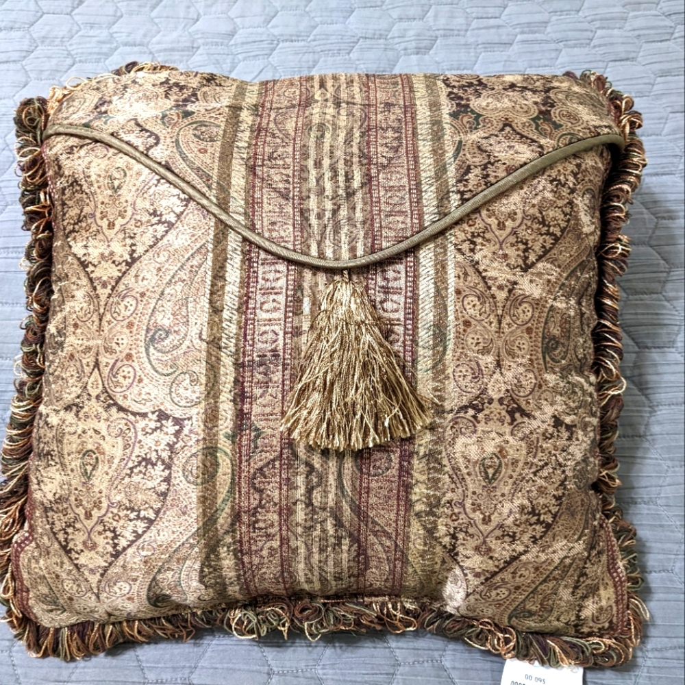Croscill ❤️ Tangier Envelope Accent Pillow